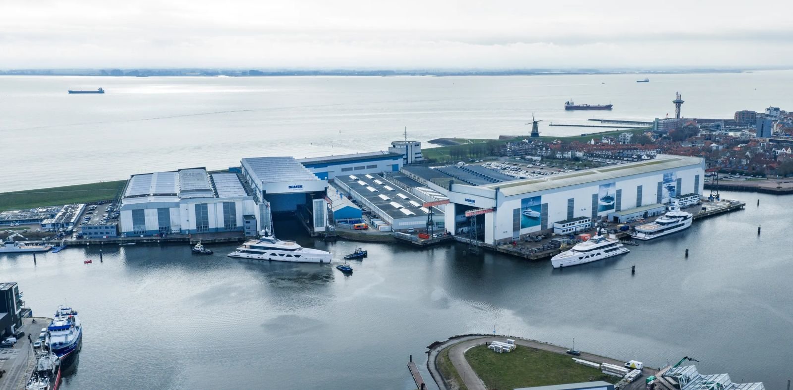 Open dag bij Damen Yachting: kijk op 10 oktober mee op de superjachtwerf in Vlissingen