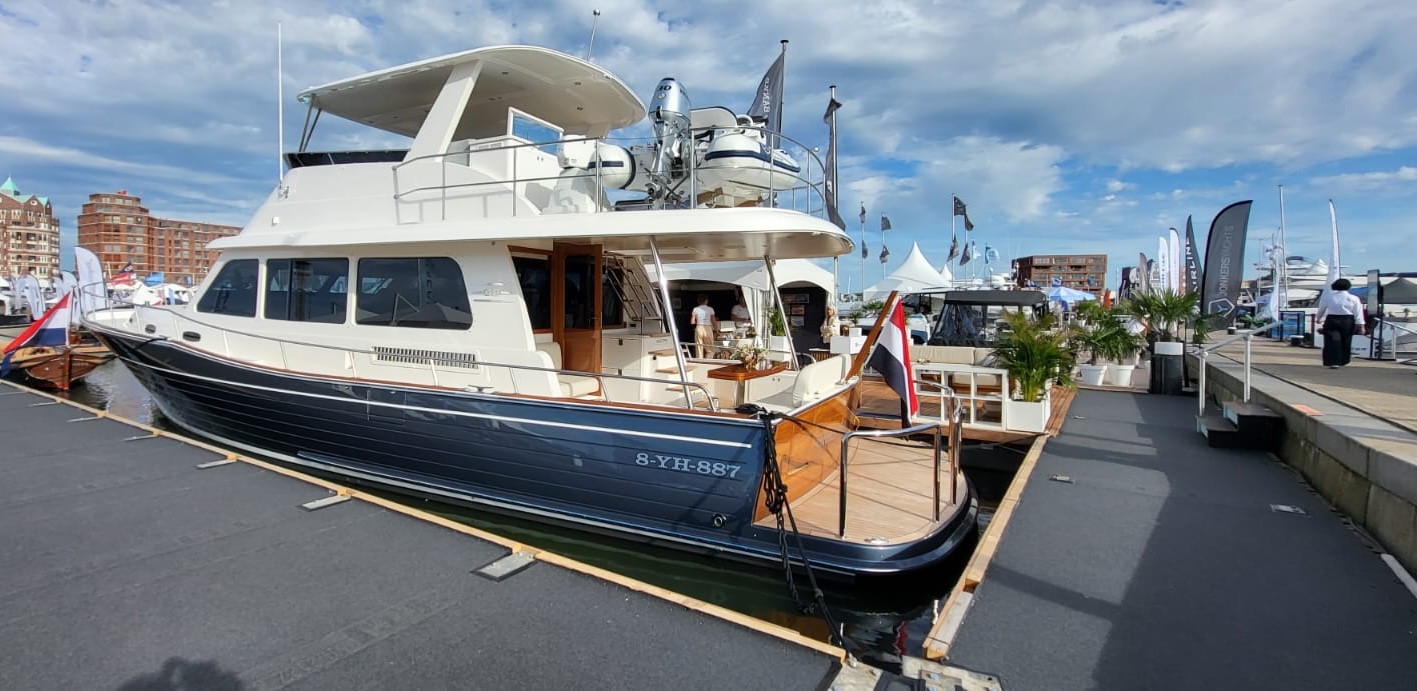 De Grand(lady) Banks op de HISWA: Mariteam Yachting toonde de GB54 in Lelystad